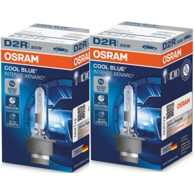 Osram Cool Blue Intense Xenarc +20% 6000K D2R (2 Lâmpadas)