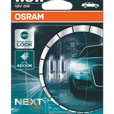 Osram Night Breaker +220% H7 + Osram Cool Blue Intense NG W5W (4 Lâmpadas)