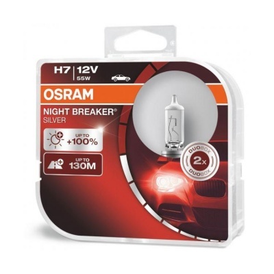 Osram Night Breaker Silver +100% H7 (2 Lâmpadas)
