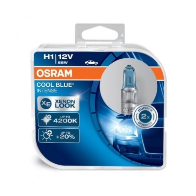 Osram Cool Blue Intense +20% H1 (2 Lâmpadas)