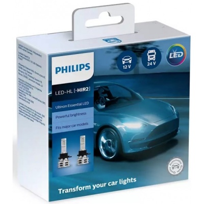 Philips LED HIR2 Ultinon Essential Led ( 2 Lâmpadas )