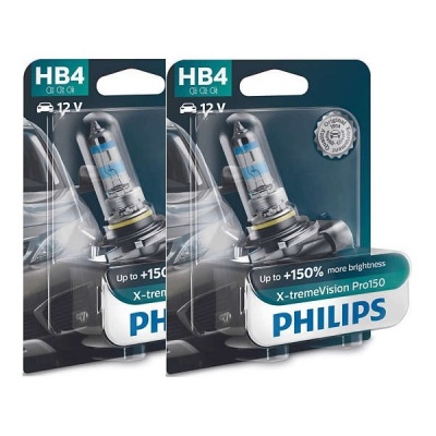 HB4 Philips X-Treme VISION Pro +150 (2 Lâmpadas)