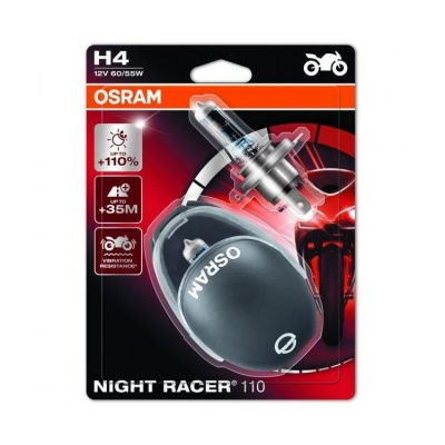 Osram Night Racer 110 H4 (2 Lâmpadas)