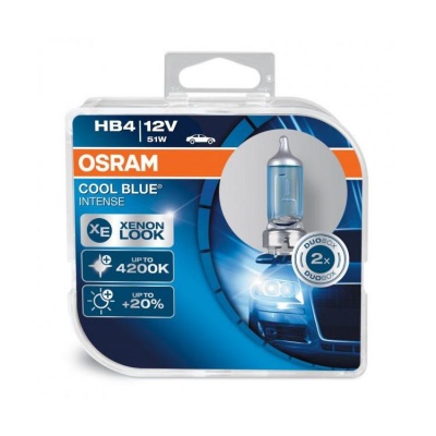 Osram Cool Blue Intense +20% HB4 (2 Lâmpadas)