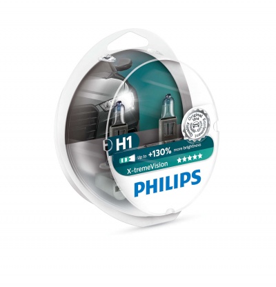 Philips X-treme Vision +130% H1 12v 55w (2 Lâmpadas)