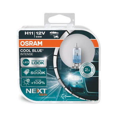 Osram Cool Blue Intense NG +100% 5000K H11