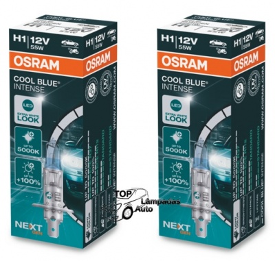Osram Cool Blue Intense NG +100% 5000K H1