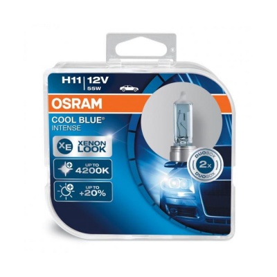 Osram Cool Blue Intense +20% H11 (2 Lâmpadas)
