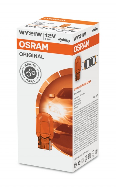 Osram Original WY21W Lâranja (2 Lâmpadas)