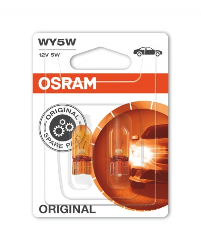 Osram Original WY5W Lâranja (2 Lâmpadas)