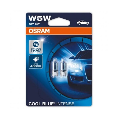 Osram Cool Blue Intense +20% W5W (2 Lâmpadas)