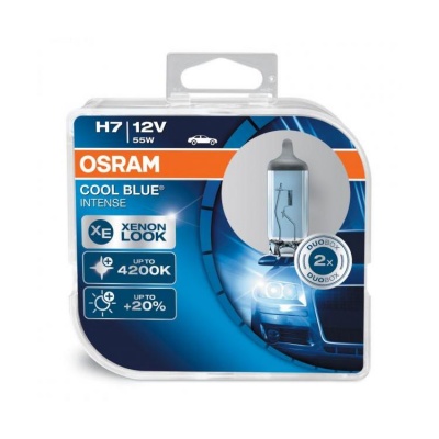 Osram Cool Blue Intense +20% H7 (2 Lâmpadas)