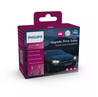 H1 Philips Led Ultinon Access (2 Lâmpadas)