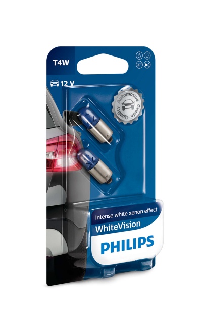 Philips White Vision +60% T4W (2 Lâmpadas)