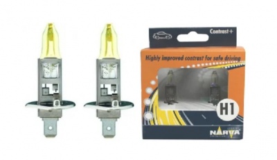 Narva Contrast+ 2700K H1 12V/55W (2 Lâmpadas)