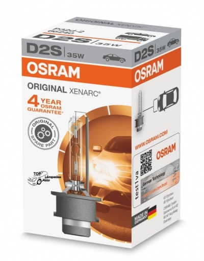 Xénon Osram Original Xenarc D2S (1 Lâmpada)