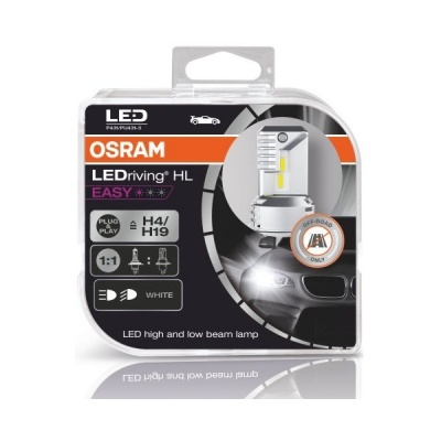 H4 e H19 Osram Led HL Easy Plug and Play