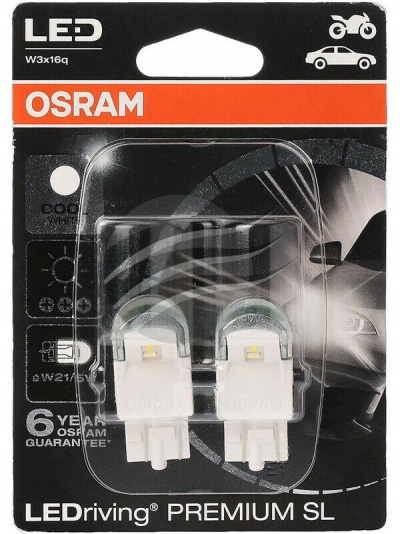 OSRAM LED W21/5W 6000K 12V 7915CW-02B (2 Lâmpadas)