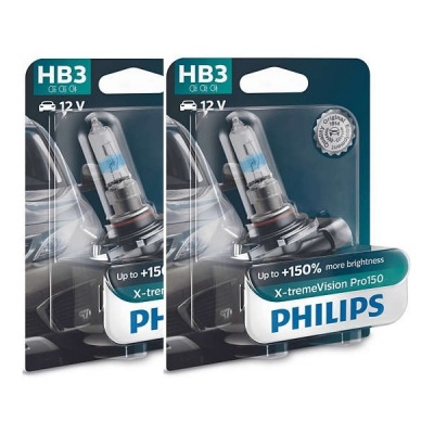 HB3 Philips X-Treme VISION Pro +150 (2 Lâmpadas)