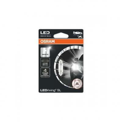 OSRAM LED 36mm/C5W 6000K 12V 6418DWP-01B (1 Lâmpada)