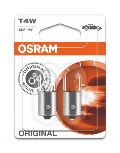 Osram Original T4W Lâranja (4 Lâmpadas)