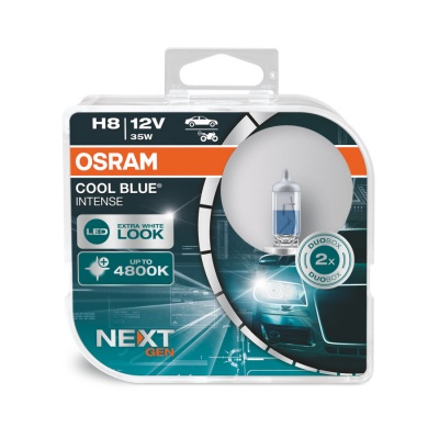 Osram Cool Blue Intense NG +100% 4800K H8