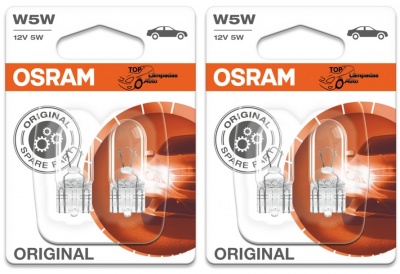 Osram Original W5W (4 Lâmpadas)