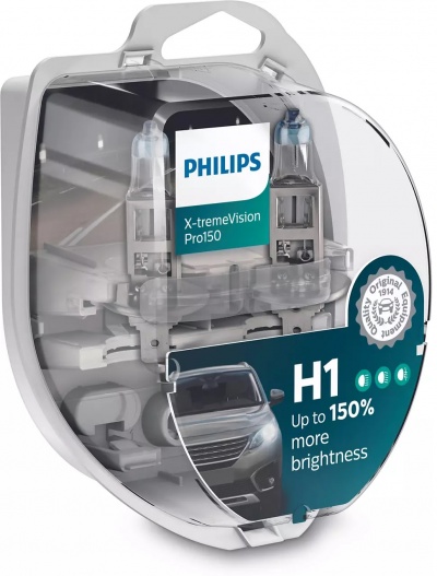 H1 Philips X-Treme VISION Pro +150 (2 Lâmpadas)
