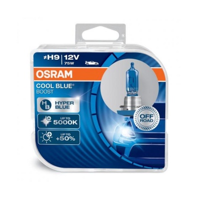 Osram Cool Blue Boost 5000K 75W H9 (2 Lâmpadas)