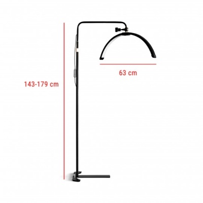 LÂMPADA LED MOON COM STATUS - TAMANHO. 63 CM