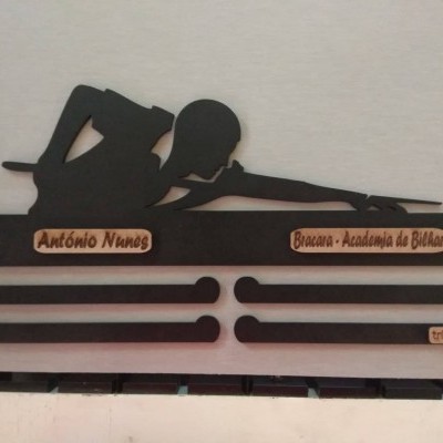 Medalheiro Bilhar