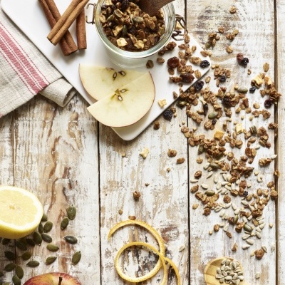 granola maça, passas e especiarias BIO sem glúten - 400g granola maça, passas e especiarias BIO sem glúten - 400g
