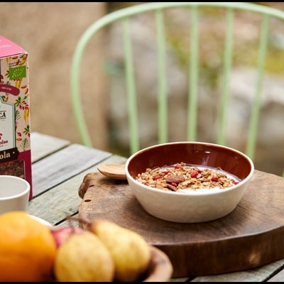 granola goji e amêndoa BIO sem glúten - 400g
