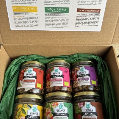 Sample Box — 6 sabores da nossa granola biológica e sem glúten