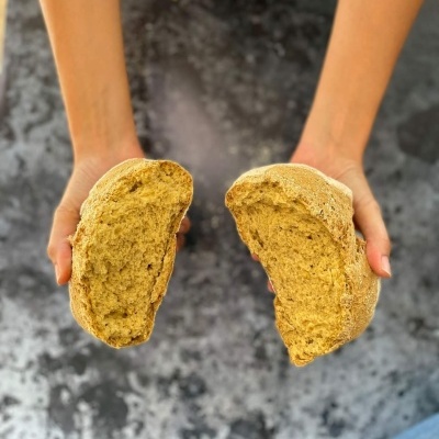 broa de milho BIO sem glúten - 450g