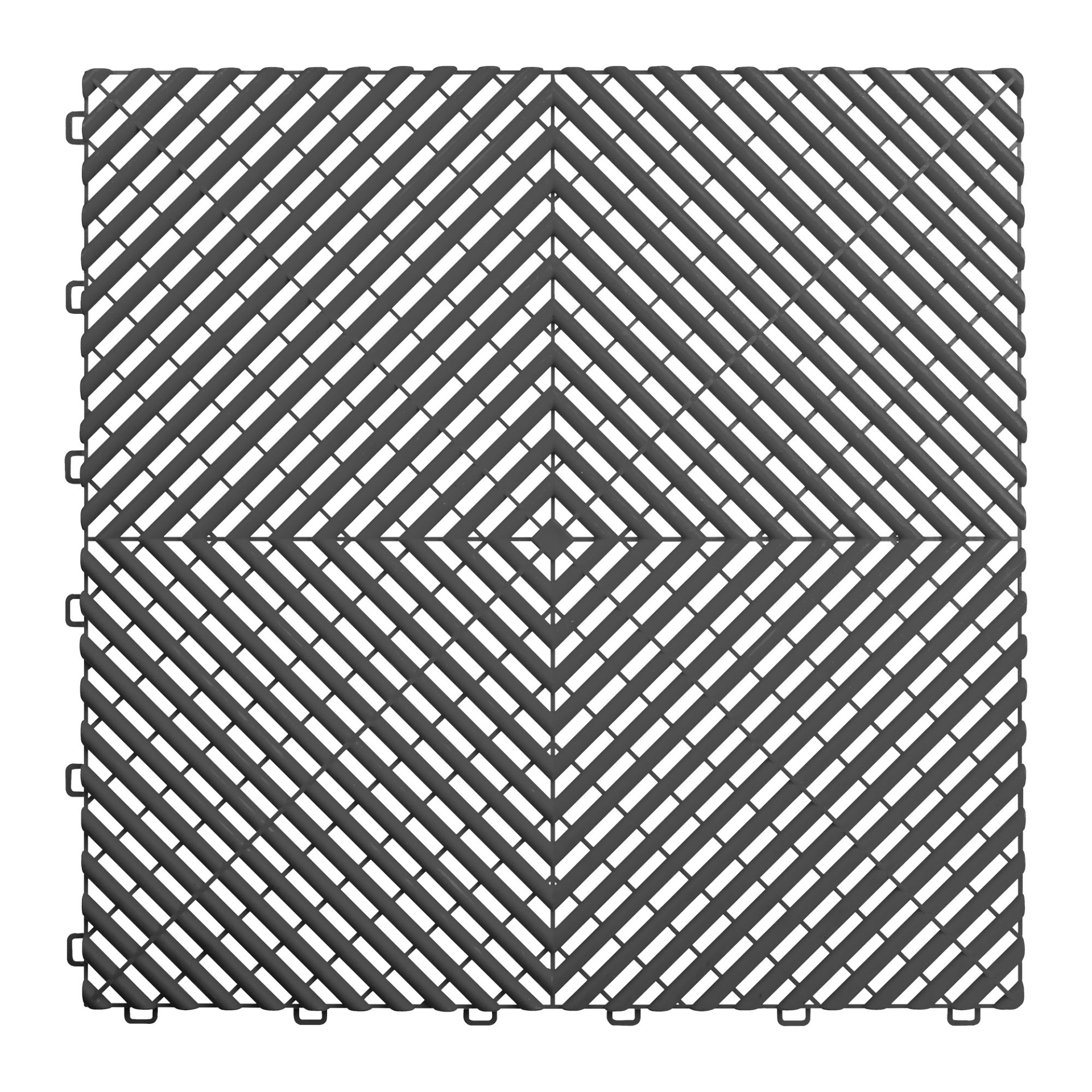 Piso perfurado em PP cinzento | 54907 Piso perfurado em PP cinzento | 54907