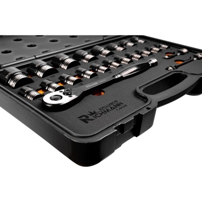 Conjunto de chaves soquetes RICHMANN em caixa preta