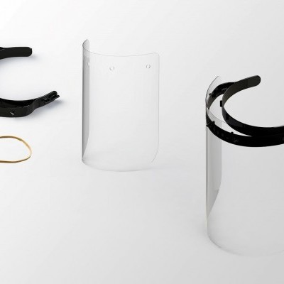 Viseira acrílica de protecção individual 106110