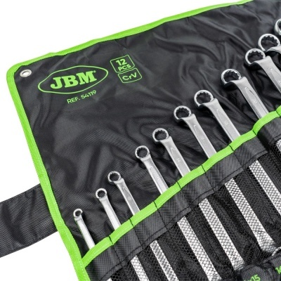 JOGO DE 12 CHAVES FIXAS CURVADAS JBM 54119