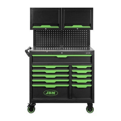 CARRO DE FERRAMENTAS 11 GAVETAS COM PAINÉIS E ARMÁRIOS | JBM 55117