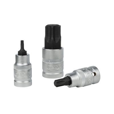 CAIXA DE 12 PEÇAS 1/2" PONTA DE TORX 54154