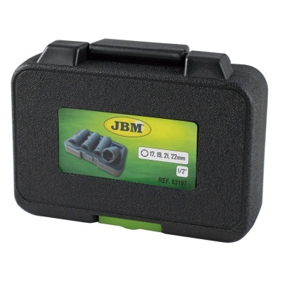 CONJUNTO DE 4 CHAVES DE IMPACTO PARA PARAFUSOS DE SEGURANÇA 53197