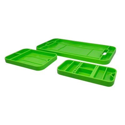 KIT DE 3 BANDEJAS FLEXIVEIS E ANTIDESLIZANTES PARA FERRAMENTAS 53903