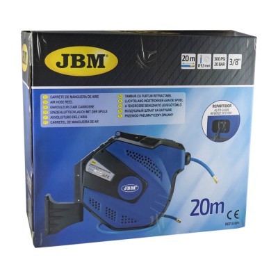 CARRETEL DE MANGUEIRA DE AR 22M BOCA DE 3/8" 53582