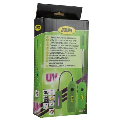 LÂMPADA PORTÁTIL JBM COB ULTRAVIOLETA FLEXÍVEL COM BASE MAGNÉTICA 53530