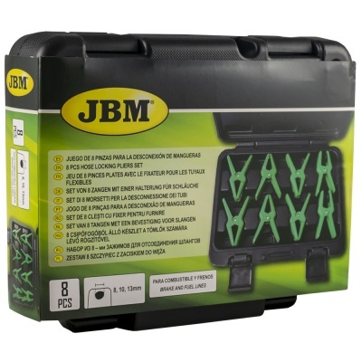 JOGO DE 8 PINÇAS PARA A DESCONEXÃO DE TUBOS 53477