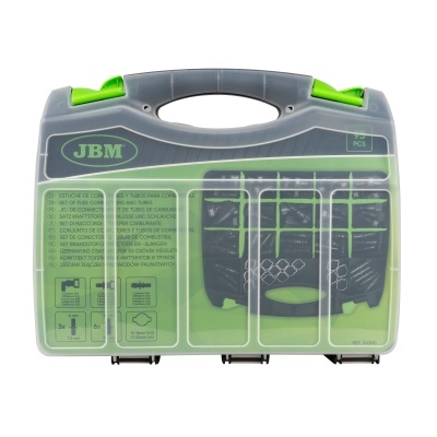 CONJUNTO DE CONECTORES E TUBOS DE COMBUSTÍVEL (95 PÇS) | 54390