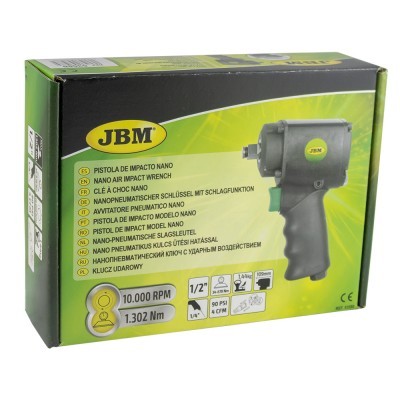 PISTOLA DE IMPACTO JBM MODELO NANO 1/2" (1302NM) 53588