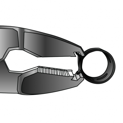 Alicate para freios de aperto de tubos USAG 871 D U08710001