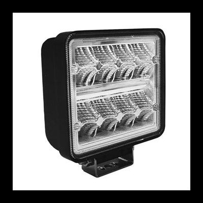FAROL DE TRABALHO COM 16 LEDS 24W QUADRADO DE LUZ DISPERSA 53046